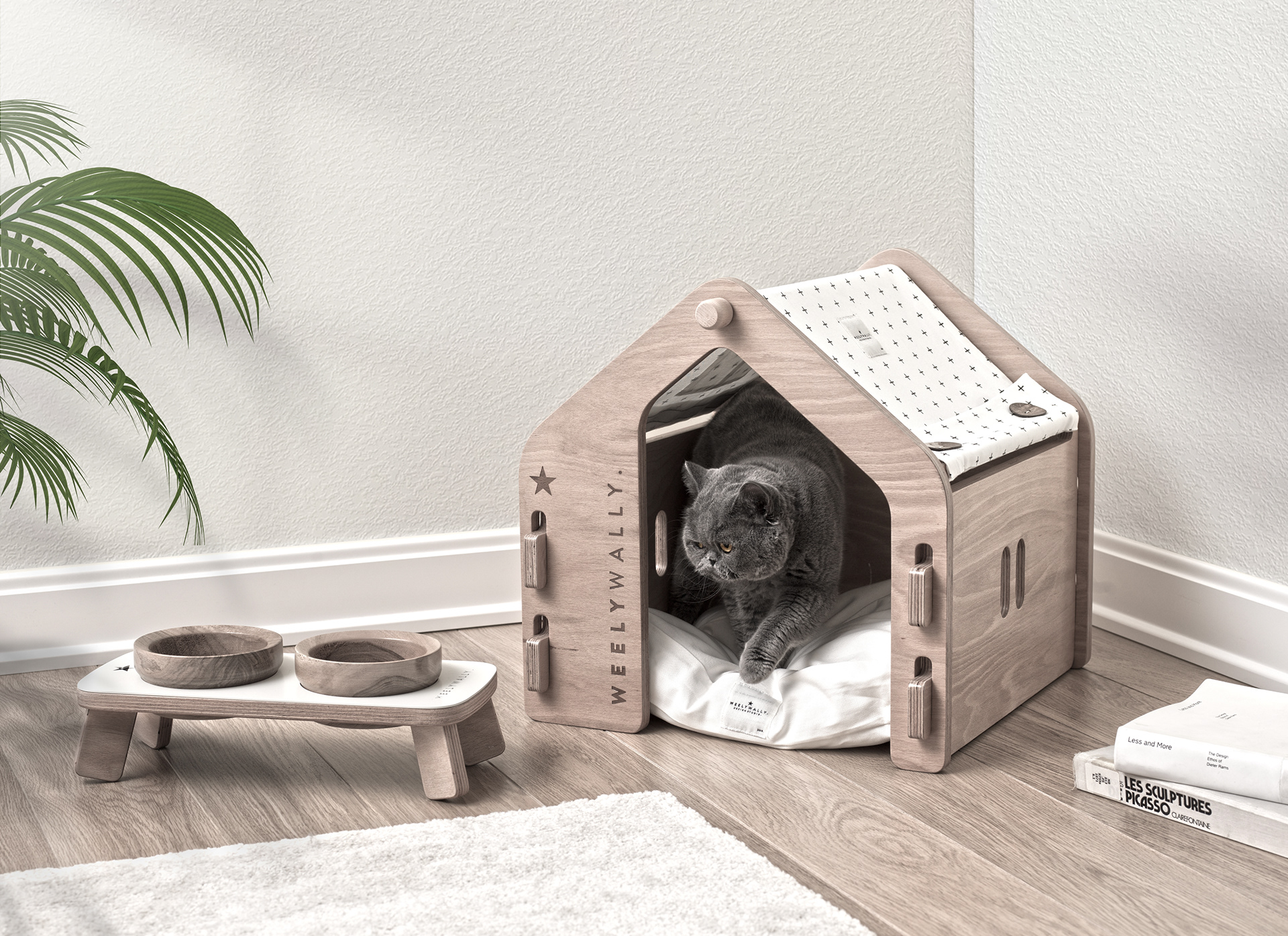 industrial design，Pet house，Pet nest，Willie，WELYWALLY.，