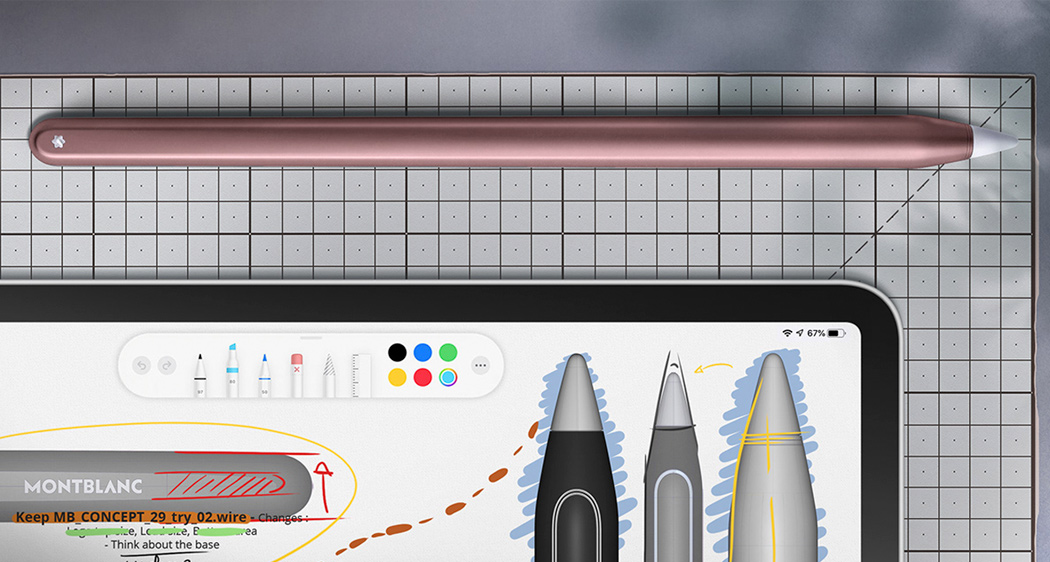 ai，Digital pen，Montblanc，