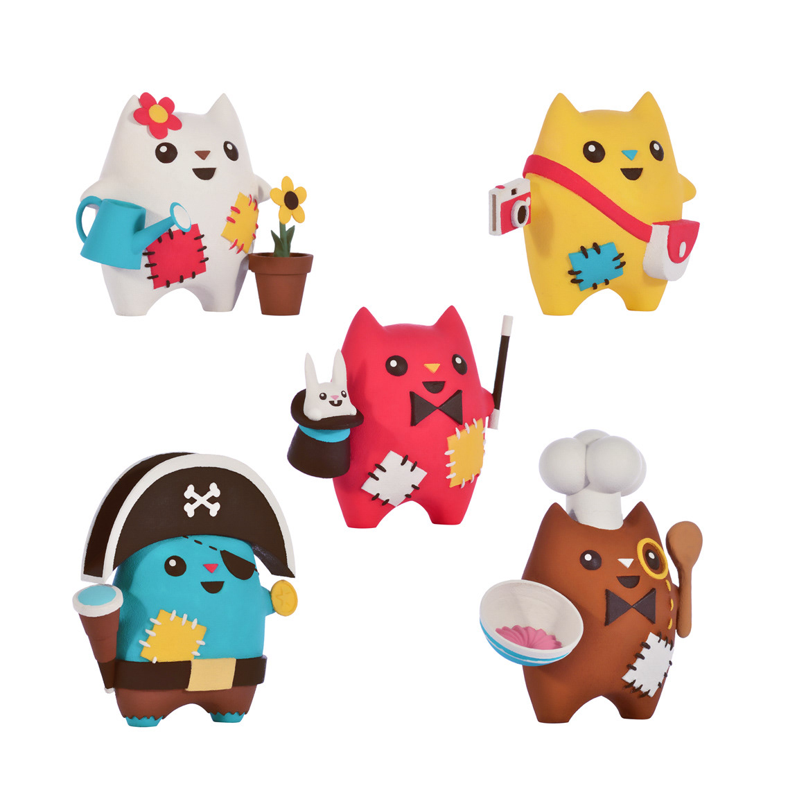 Kitty，Cartoon，Toys，Animation design，