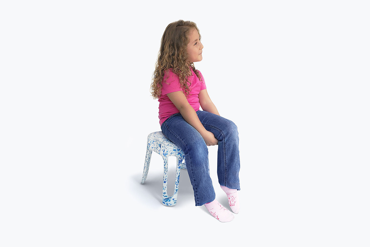furniture design ，Recycled materials，stool，