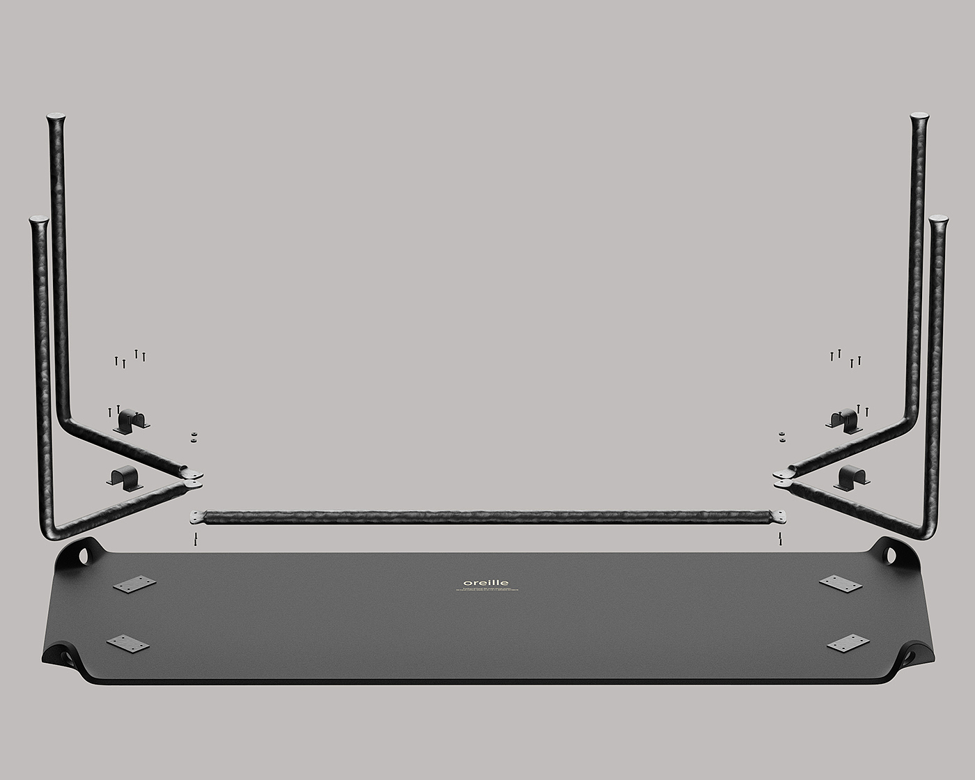 Ears，desk，black，