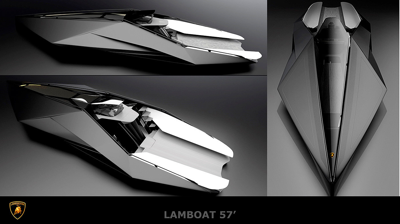 游艇，概念设计，LAMBOAT，