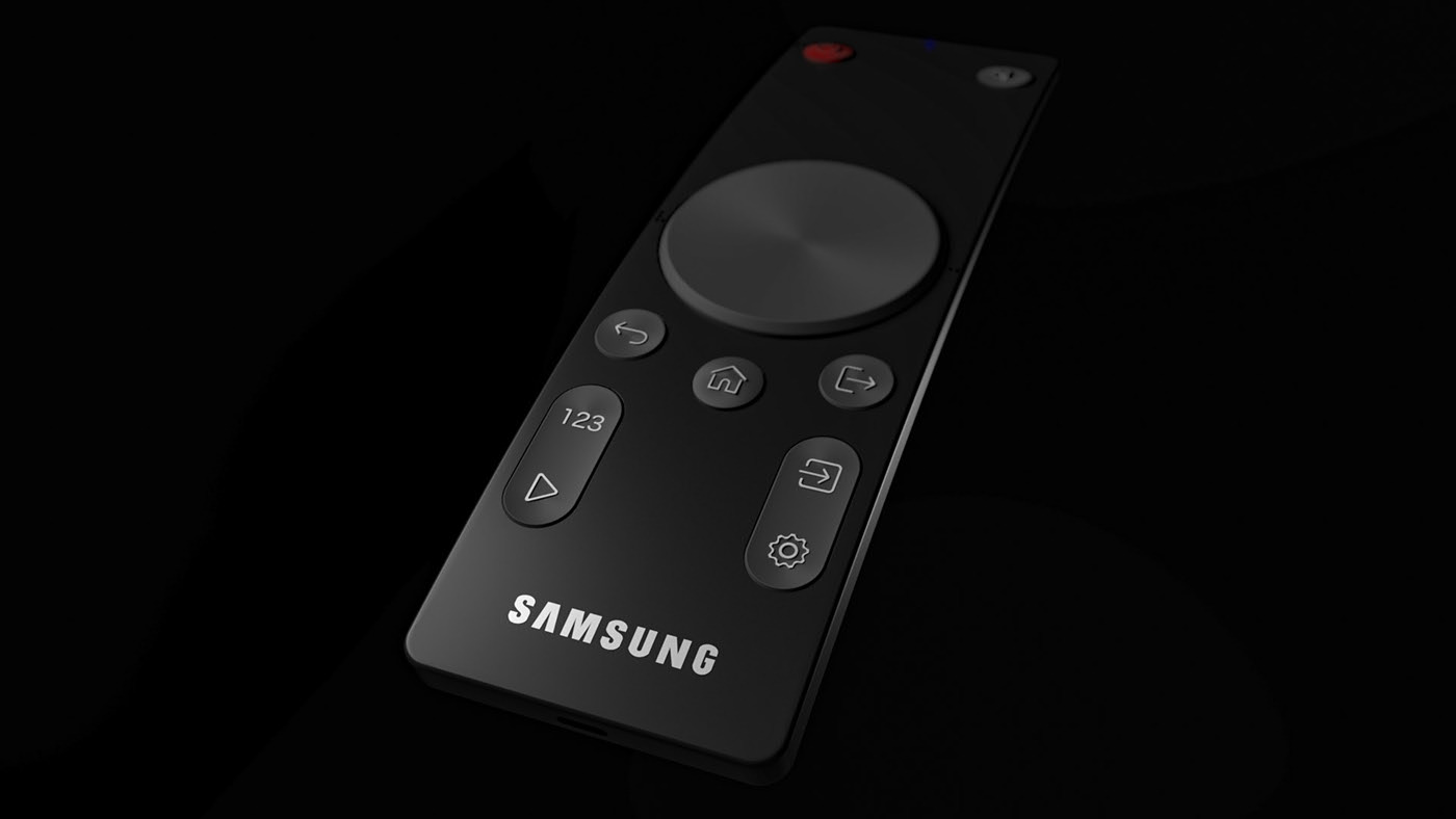 Samsung，remote，concept，Remote control，