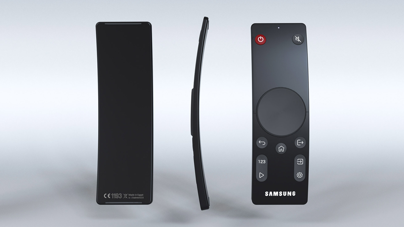 Samsung，remote，concept，Remote control，