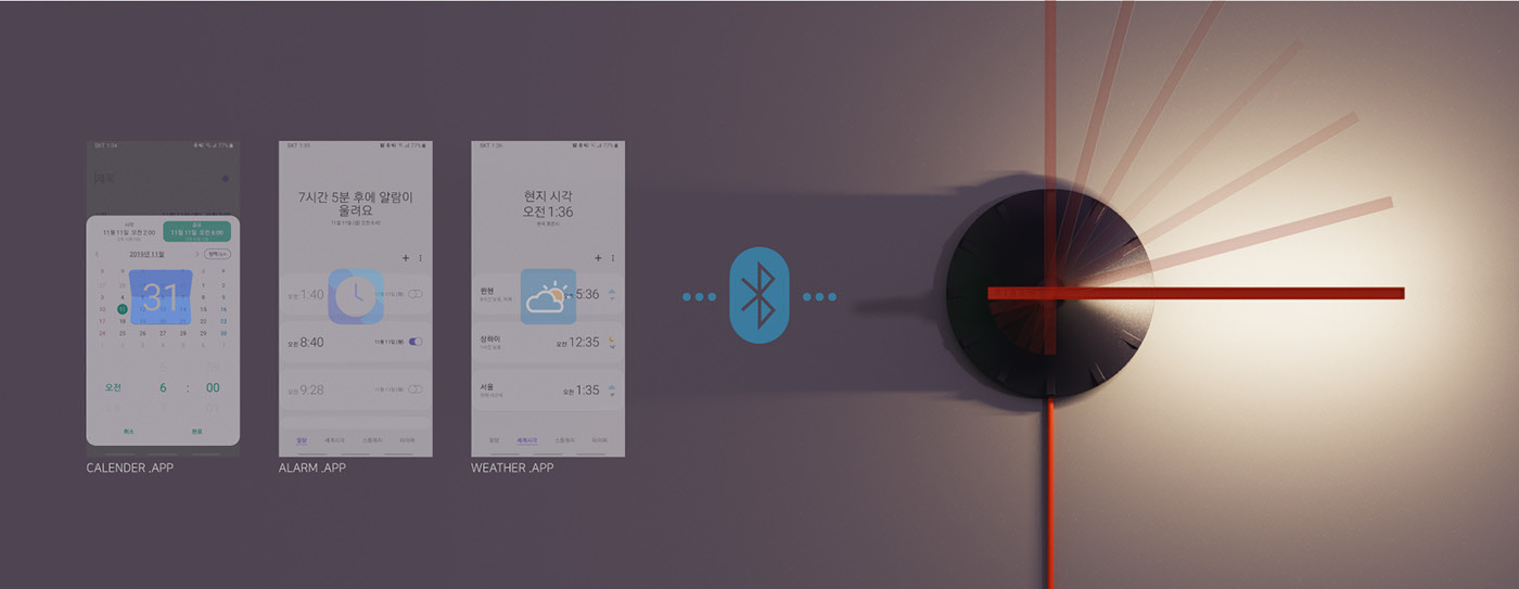 the republic of korea，timer，concept，lighting，alarm clock，