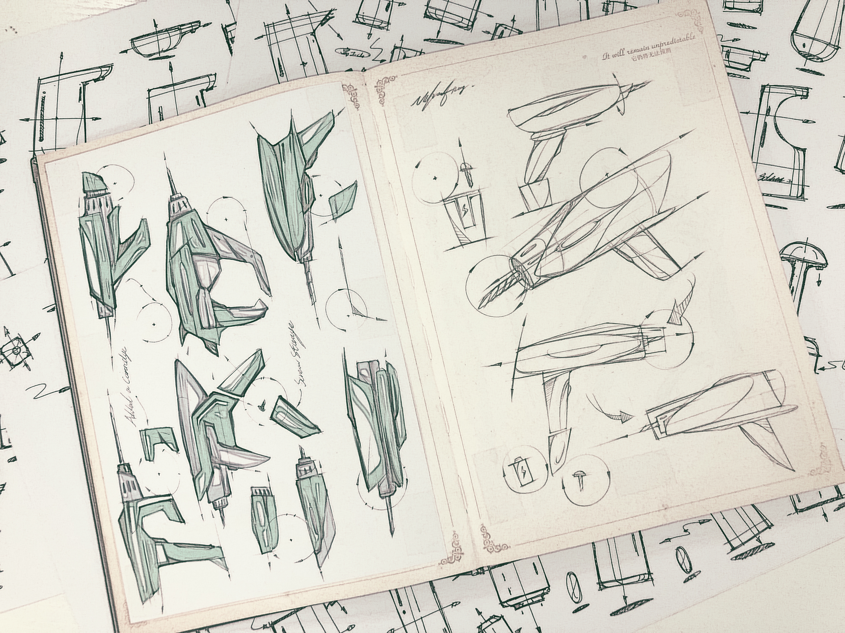 Hand drawn，sketch，Hand drawn book，