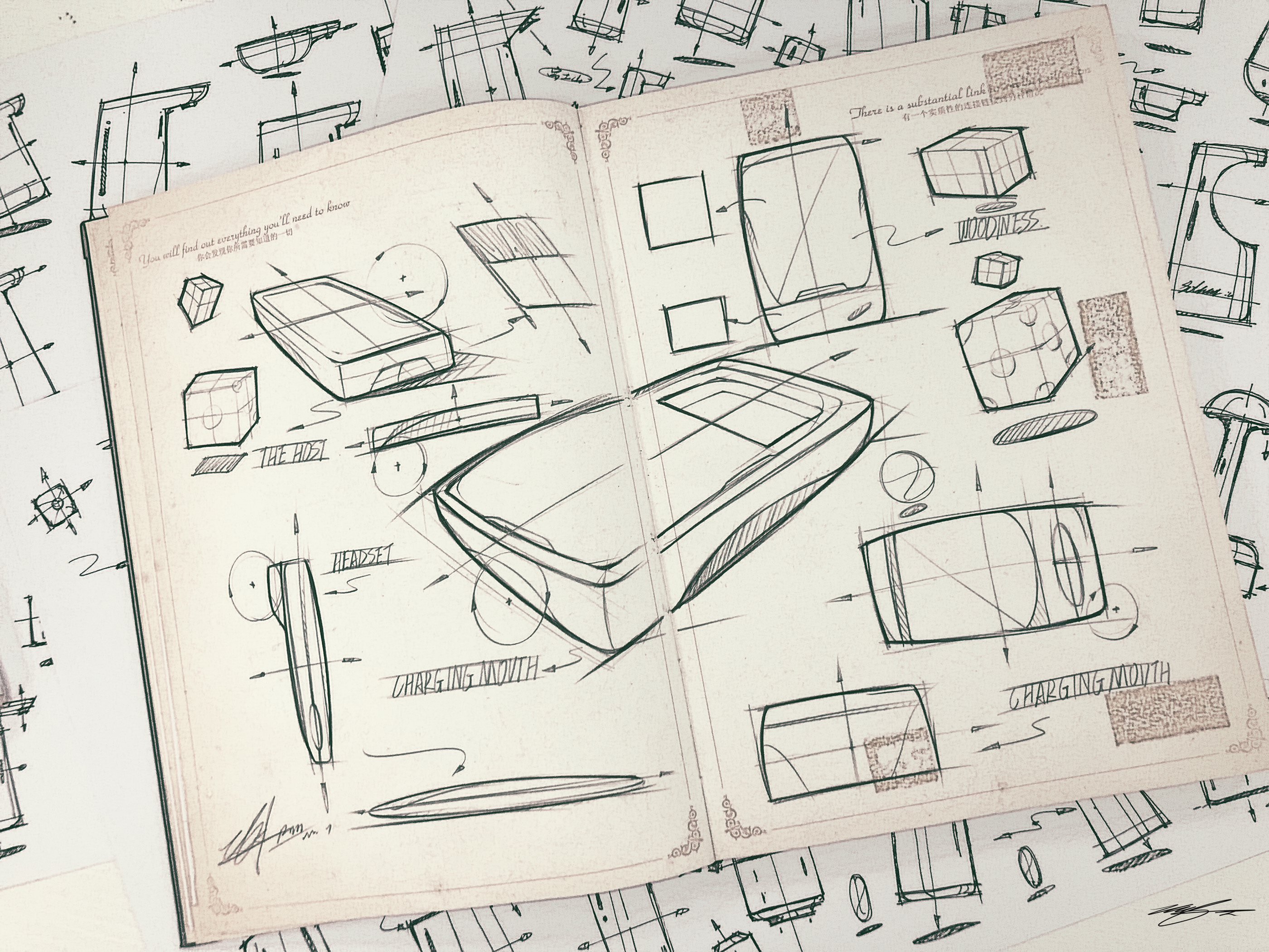 Hand drawn，sketch，Hand drawn book，