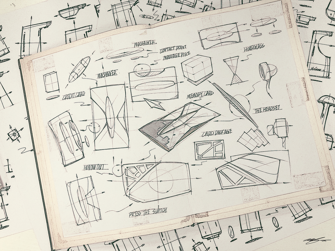 Hand drawn，sketch，Hand drawn book，