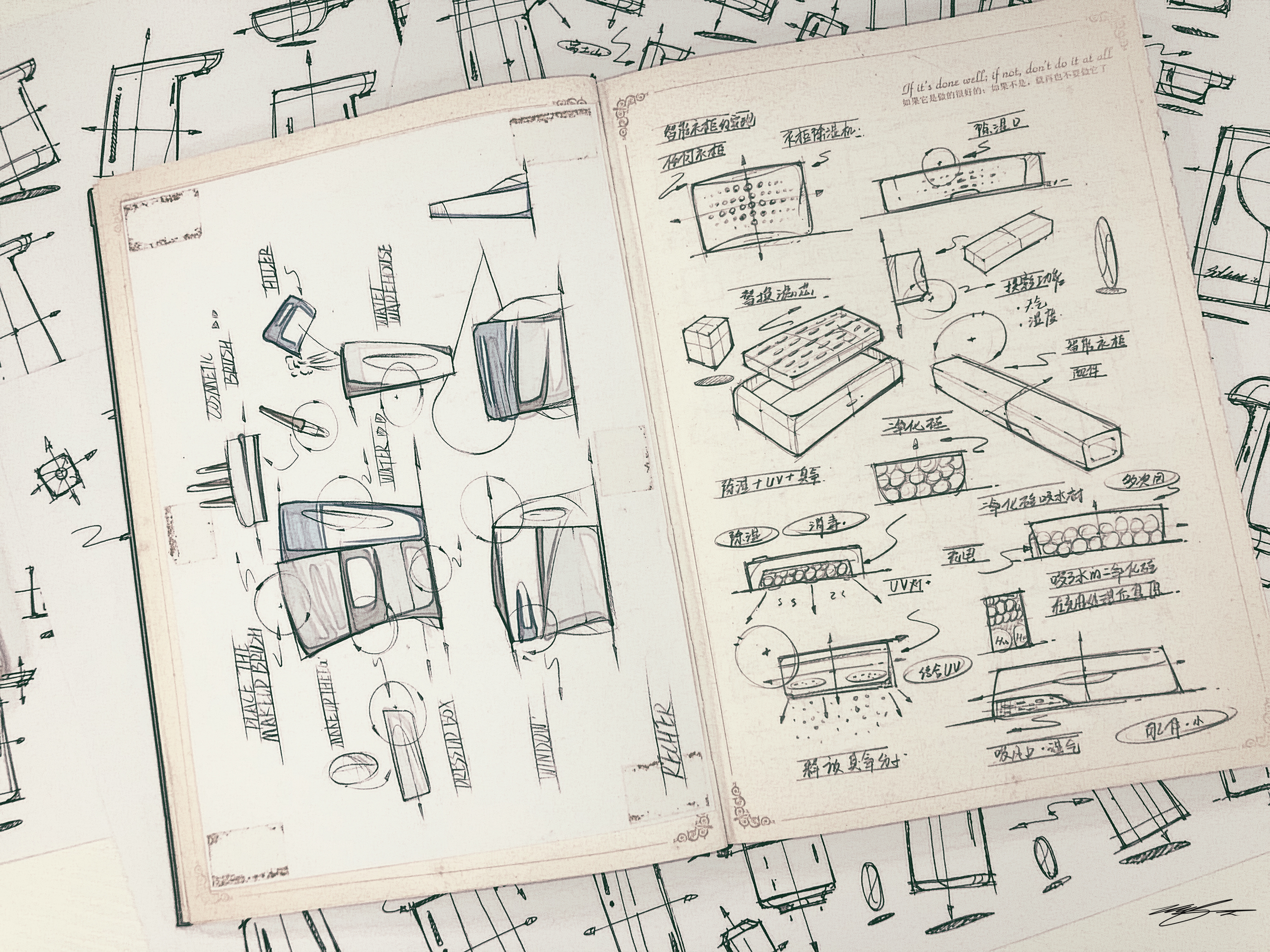 Hand drawn，sketch，Hand drawn book，