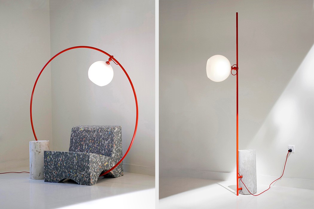 HOOPS，Concrete，REBONDED FOAM，Minimalism，floodlight，