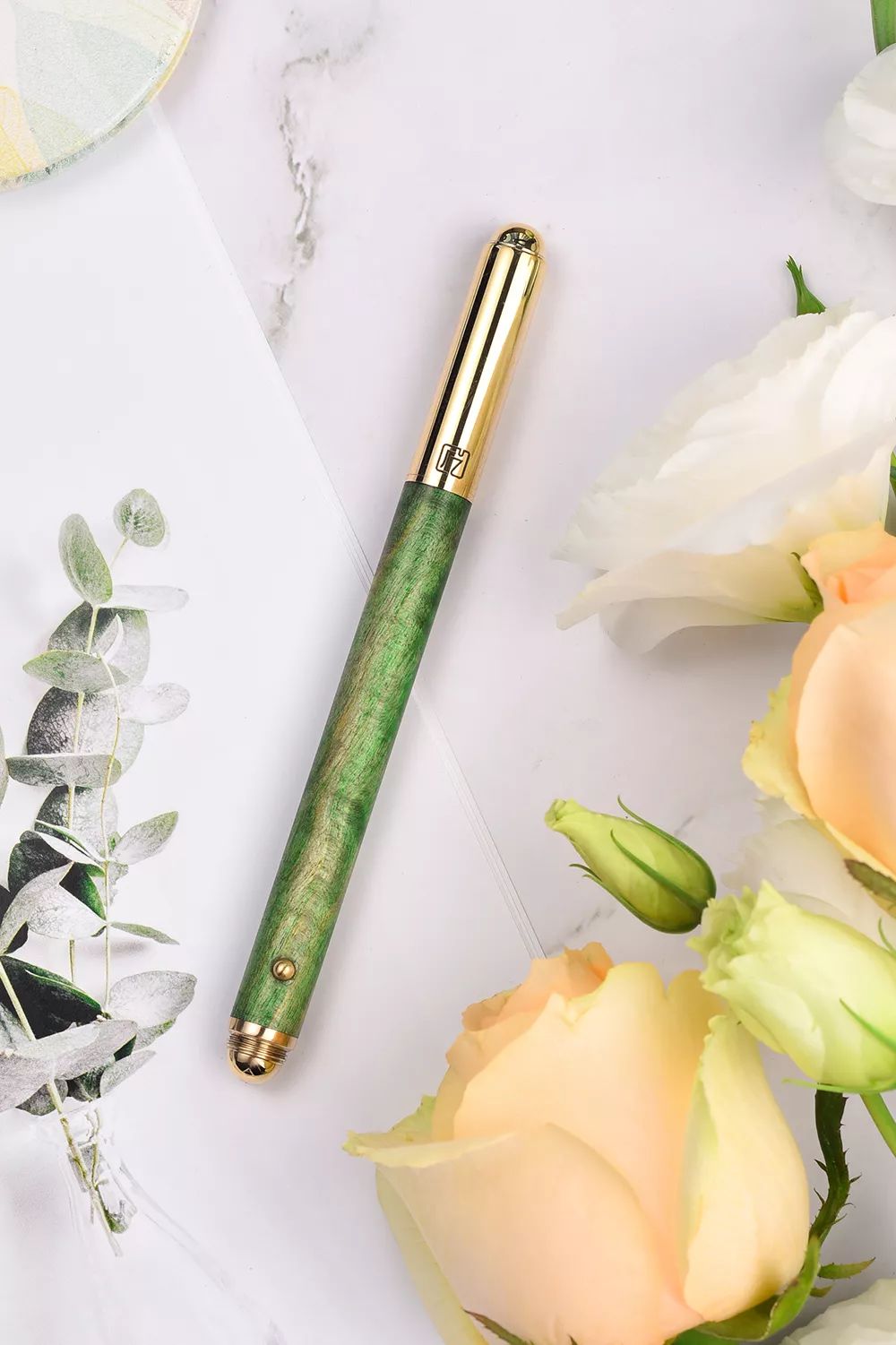 Craftsman，Cultural creation，original，Mahogany，Stationery，Signature pen，Colorful wood，