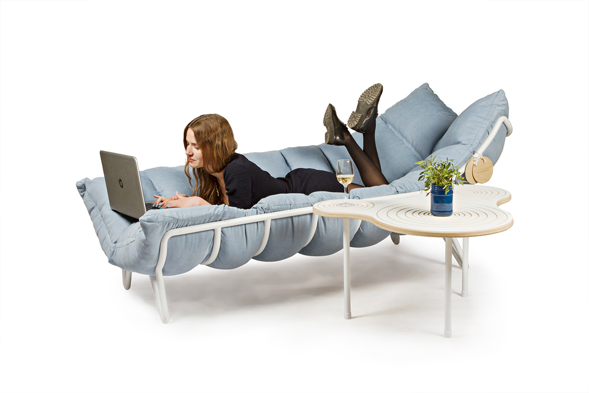 industrial design，sofa，Bed，comfortable，rest，