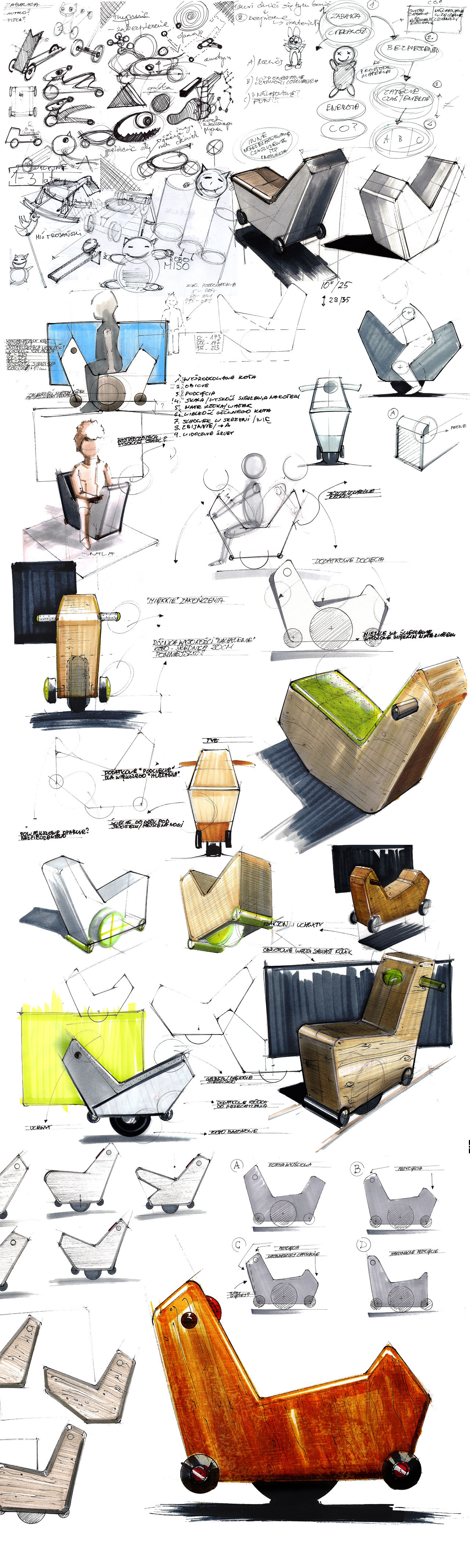 sketches vol.1，industrial design，Hand drawn，illustration，sketch，