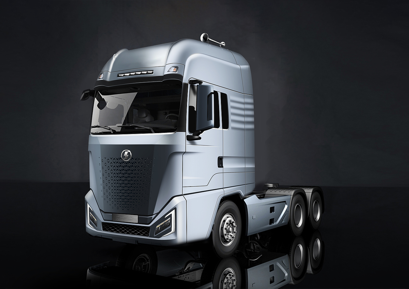 Heavy truck，Hand drawn，ps，