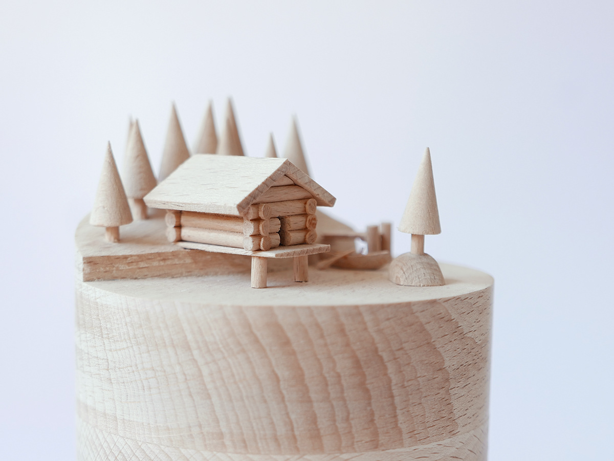 woodiness，Micro landscape，mini landscapes，