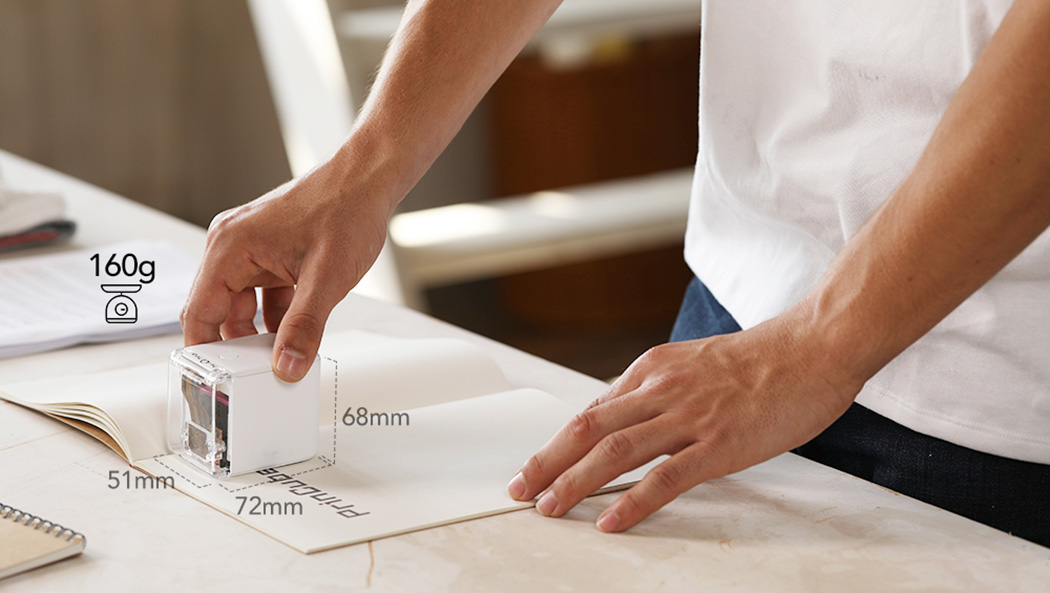 Principe，Mini printer，white，