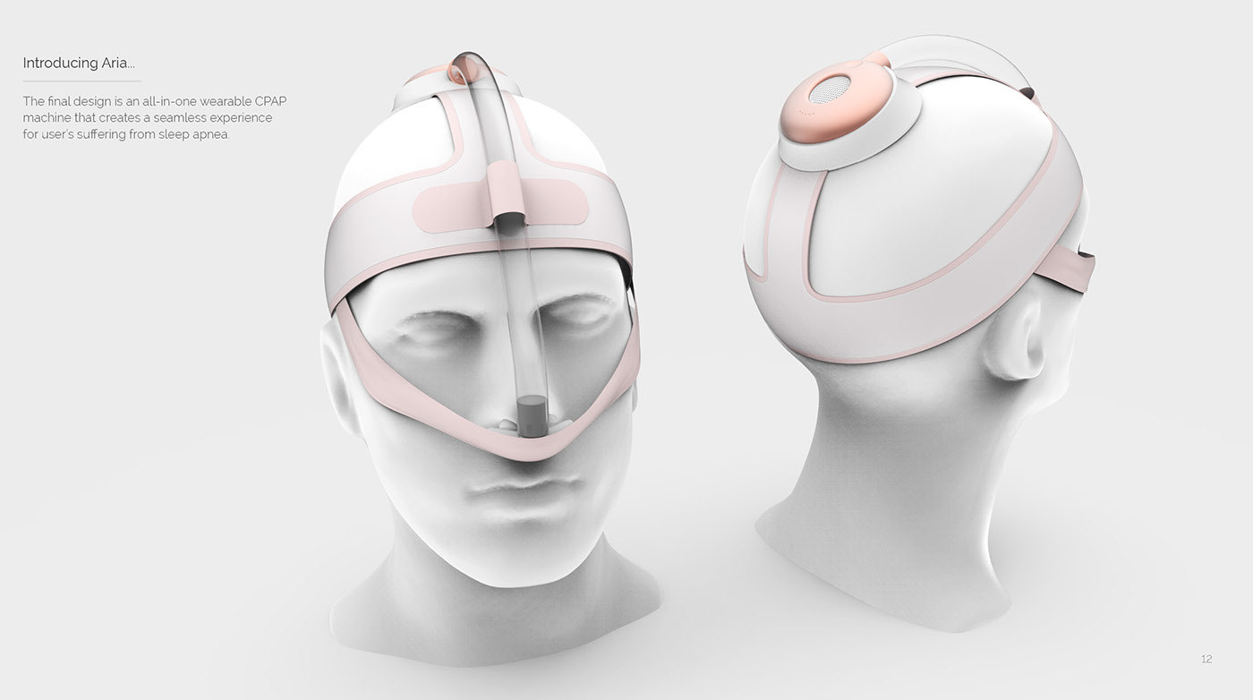 industrial design，Help sleep，breathing，intelligent instrument ，healthy，