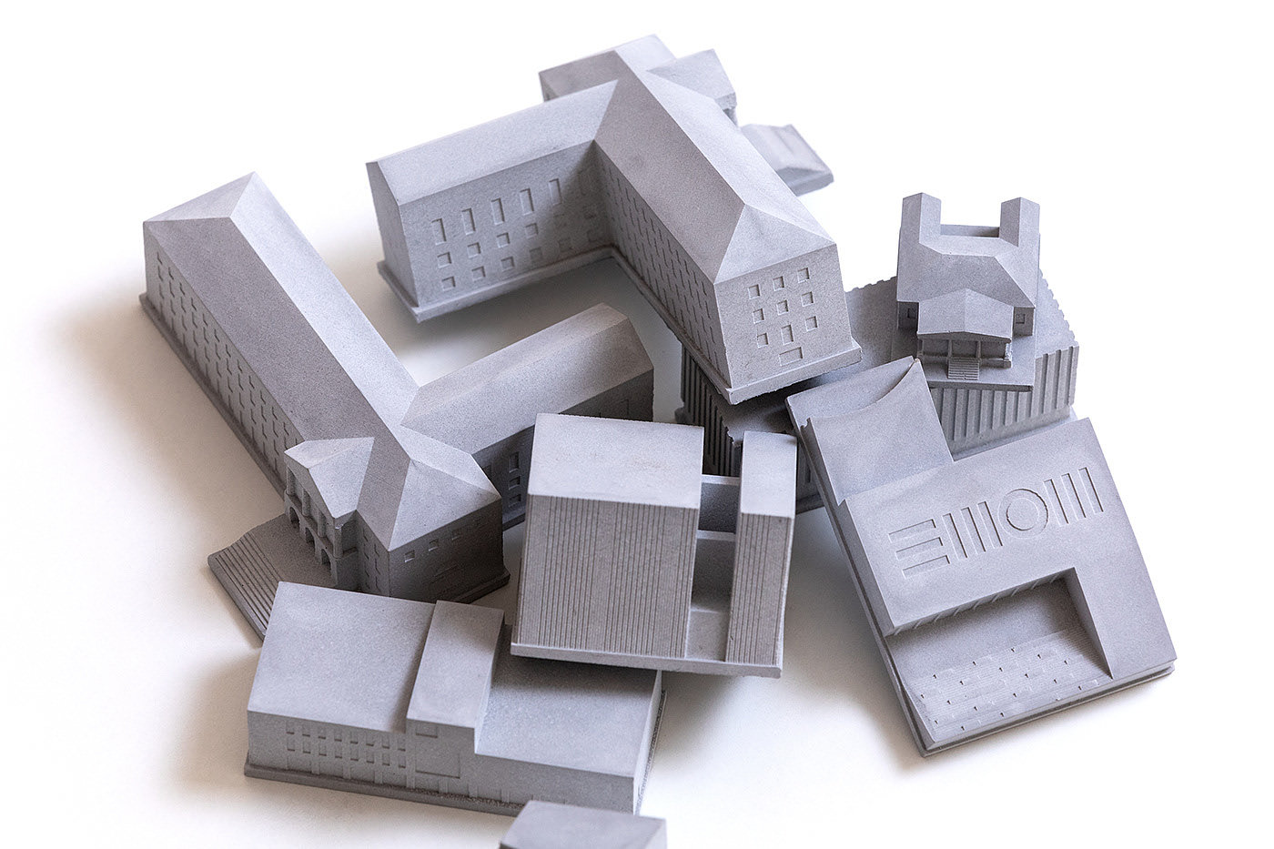 Architecture，Campus design，3D printing，