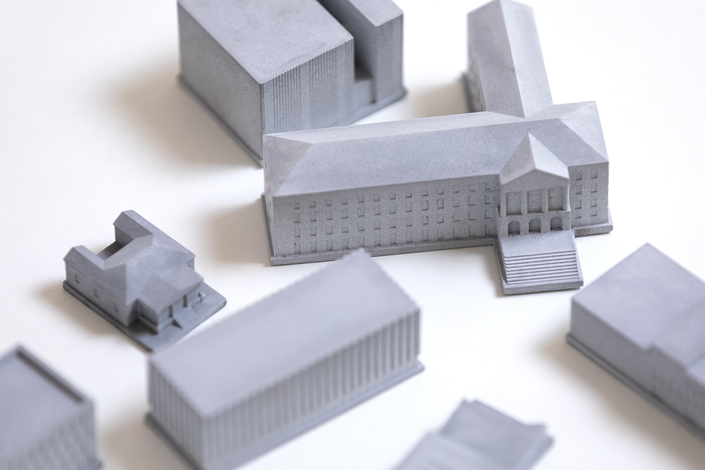 Architecture，Campus design，3D printing，