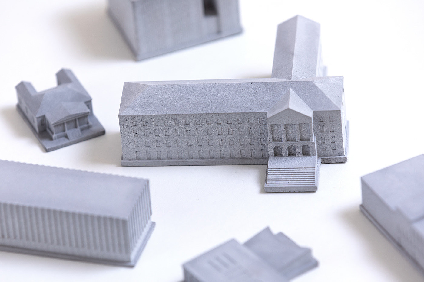 Architecture，Campus design，3D printing，