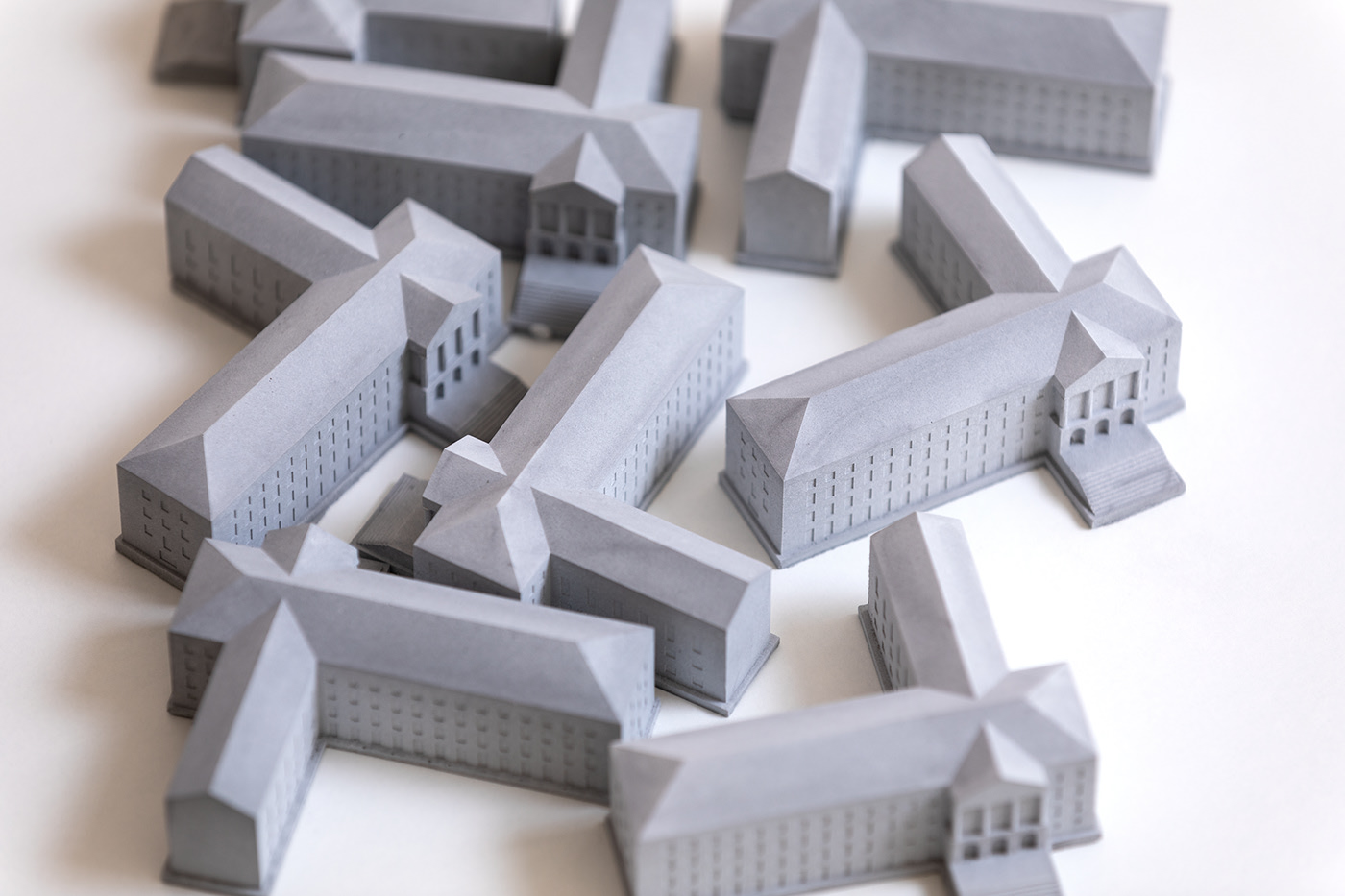 Architecture，Campus design，3D printing，