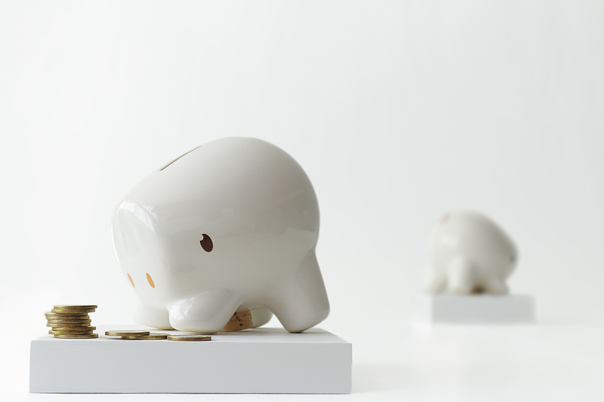 ceramics，children，Piggy bank，