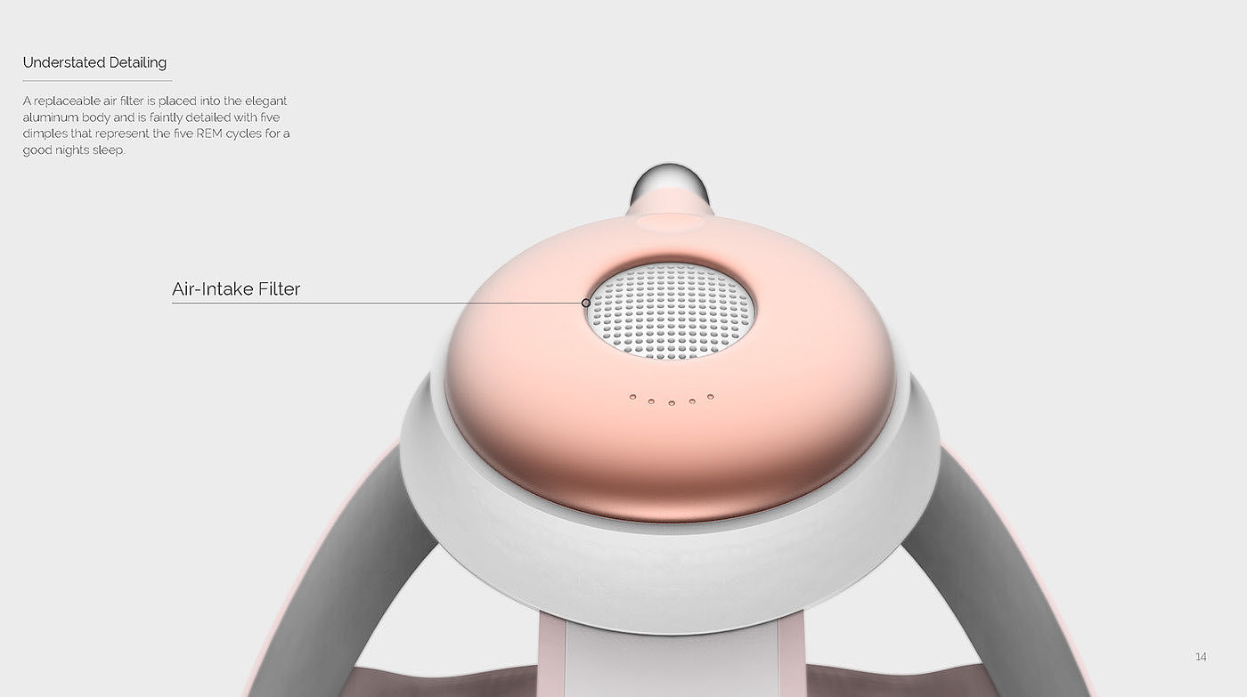 industrial design，Help sleep，breathing，intelligent instrument ，healthy，