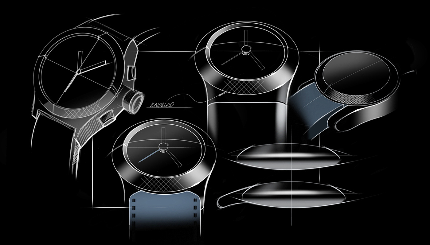 industrial design，conceptual design，Wrist watch，intelligence，