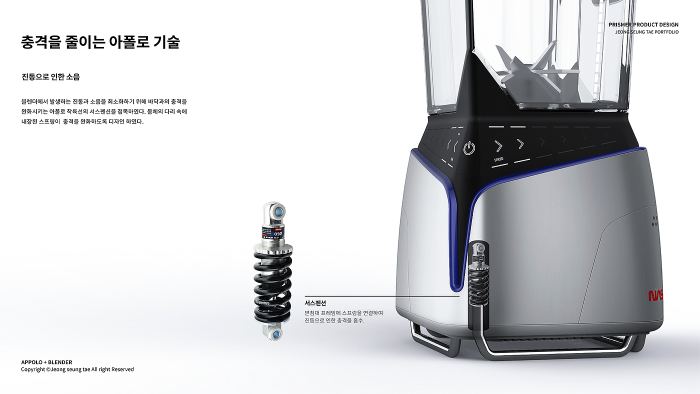 Appolo + Blender，Juicer，industrial design，Household Electric Appliances，food processor，