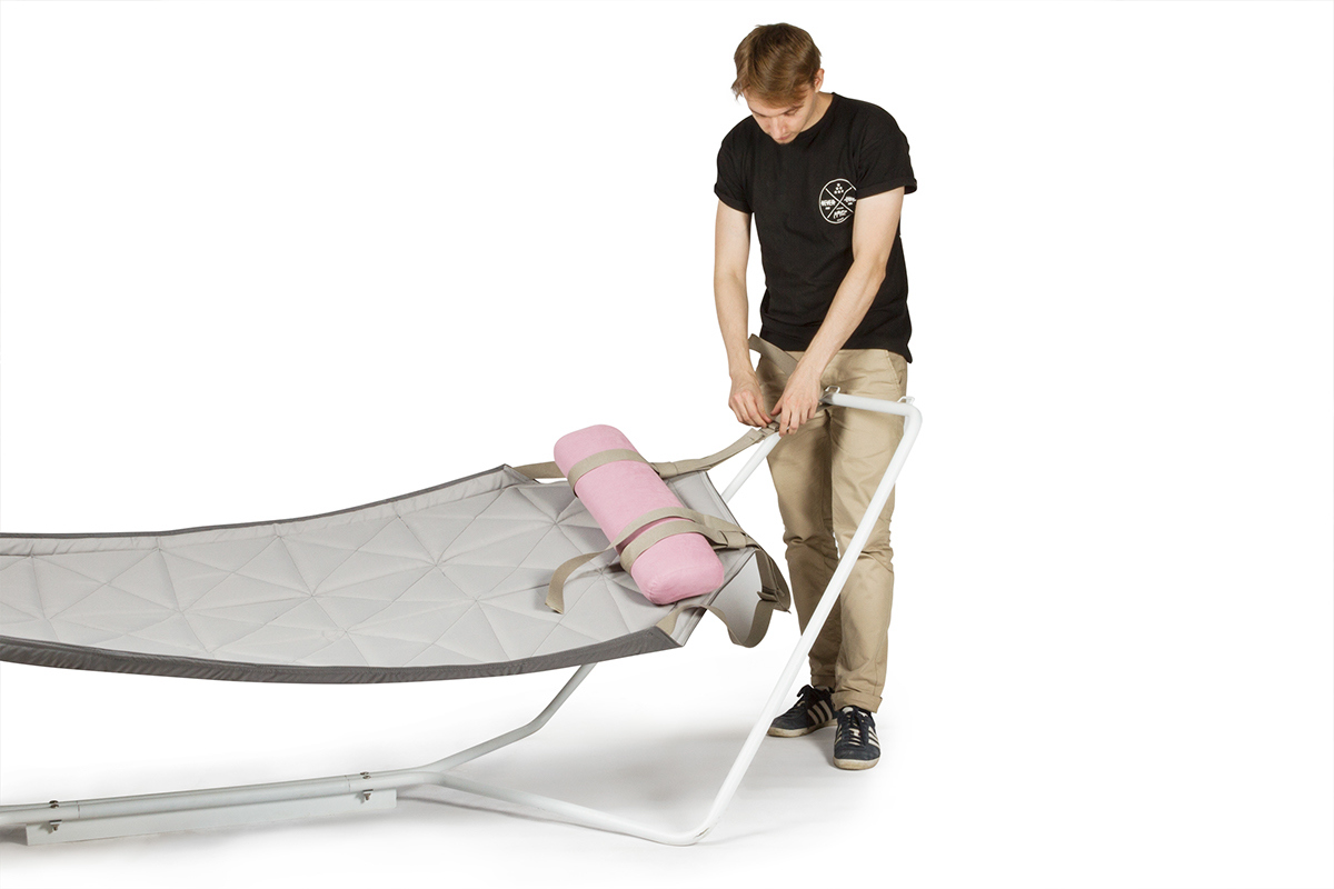 industrial design，Hammock，comfortable，removable，