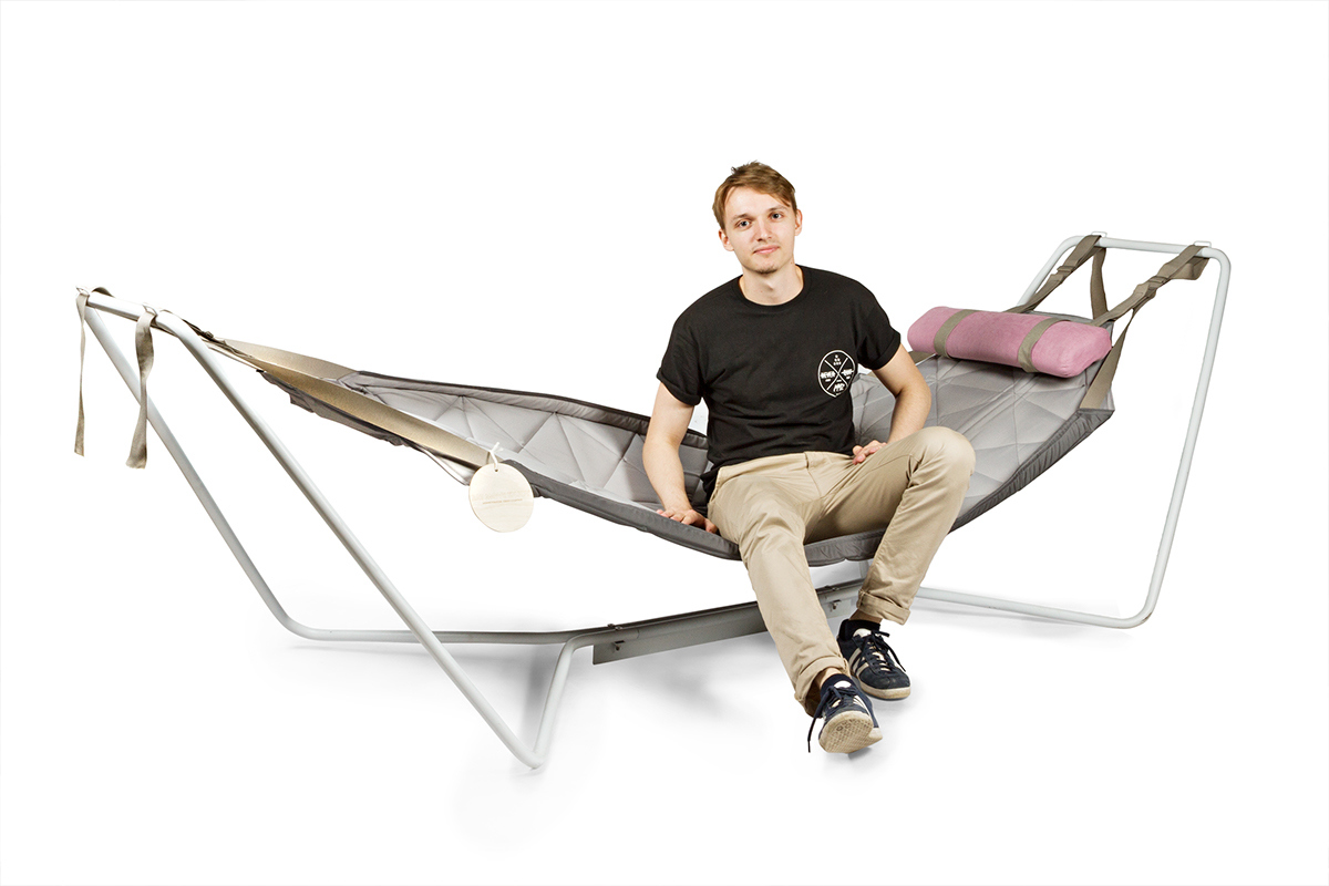 industrial design，Hammock，comfortable，removable，