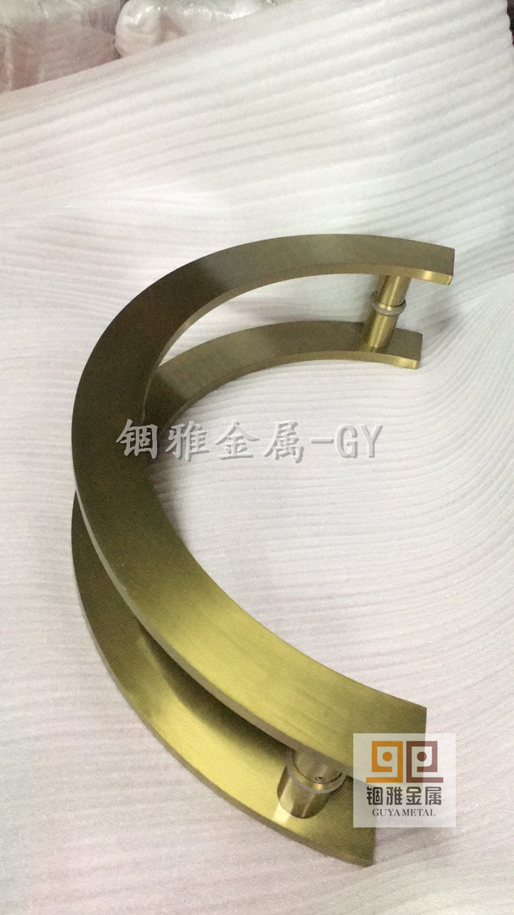 Carved handle, Brass Handle，