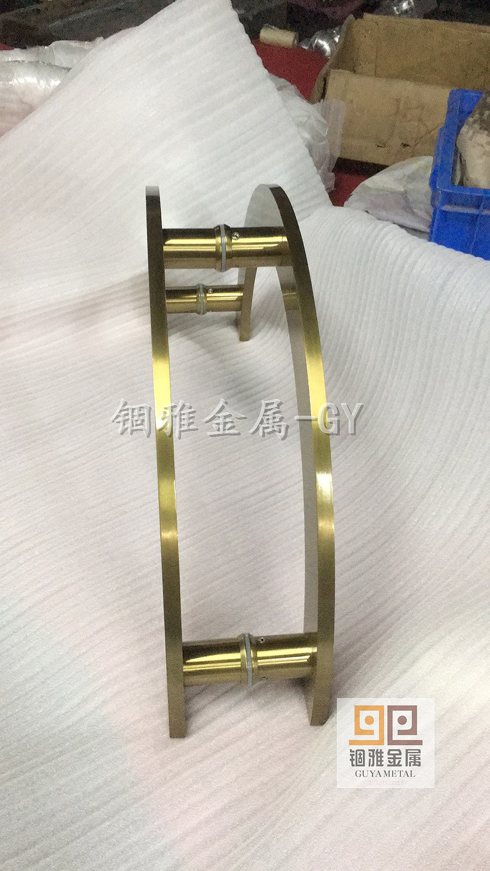Carved handle, Brass Handle，