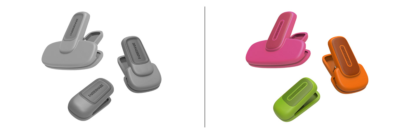 Bag Clips，Food shelf，Plastic，