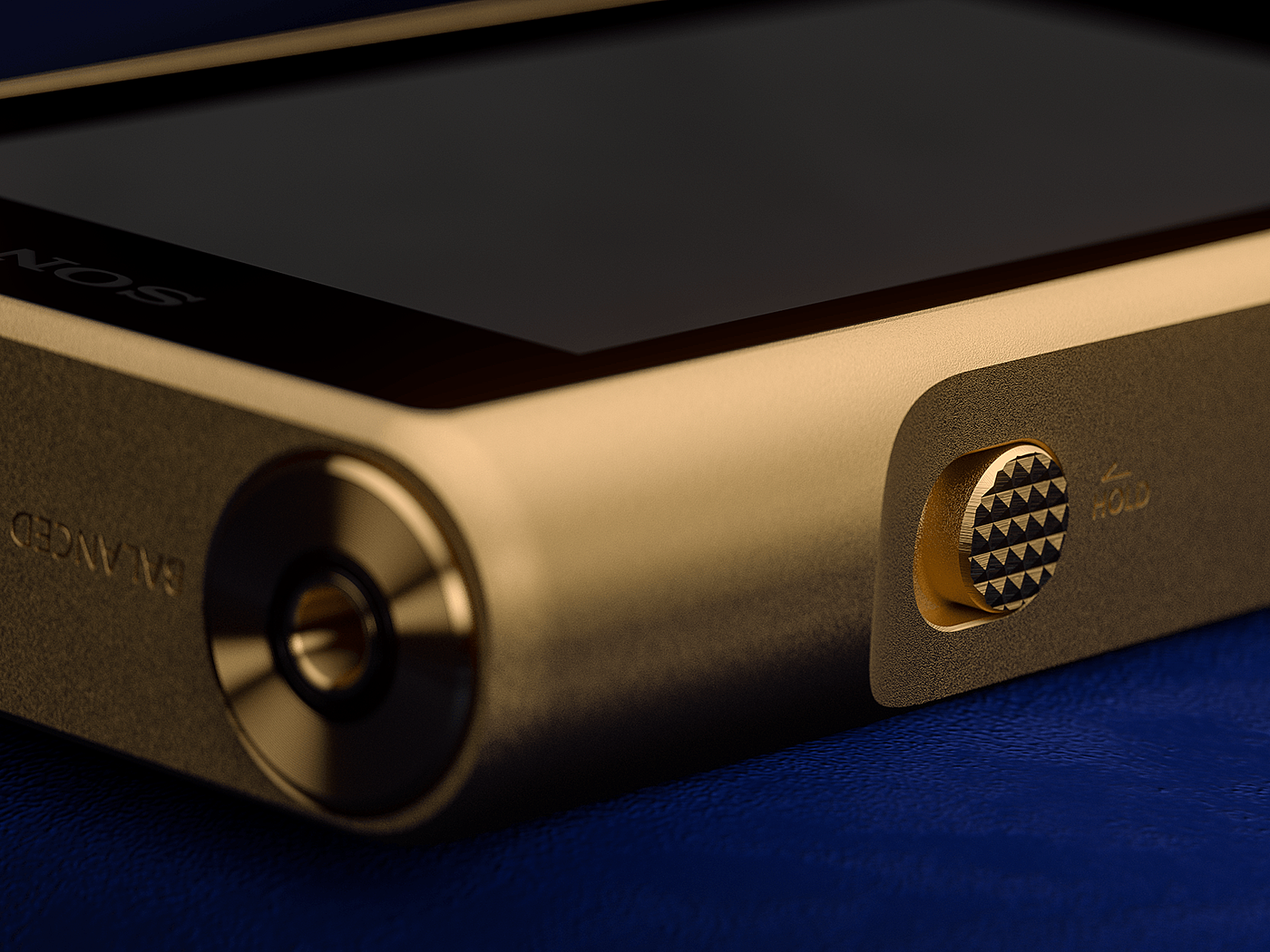 golden，Sony Mobile，Sony NW-WM1Z，