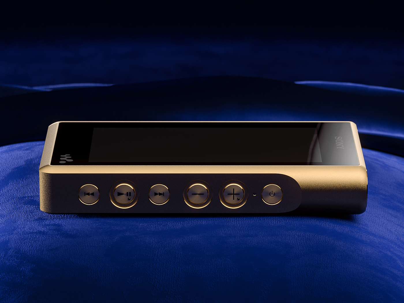 golden，Sony Mobile，Sony NW-WM1Z，