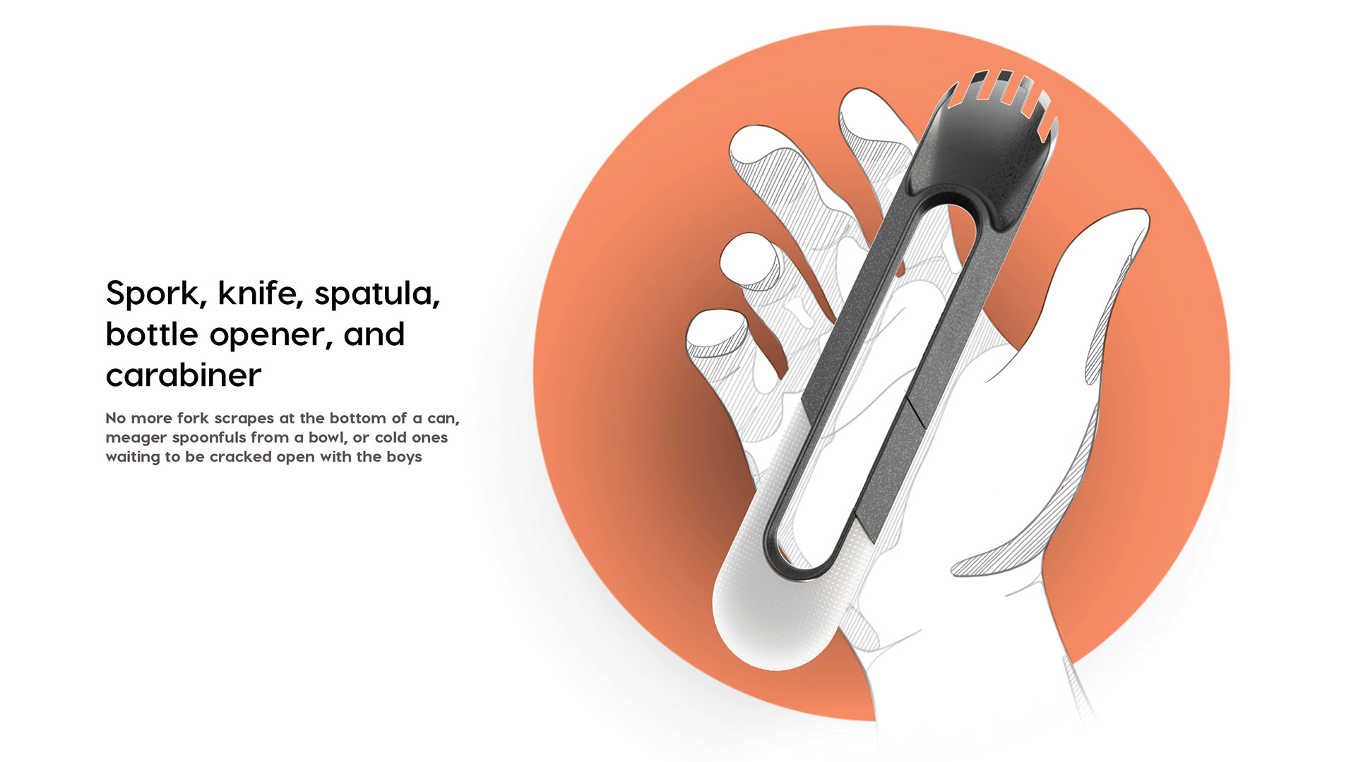 industrial design，TrackClip，Spore hook，Bottle opener，