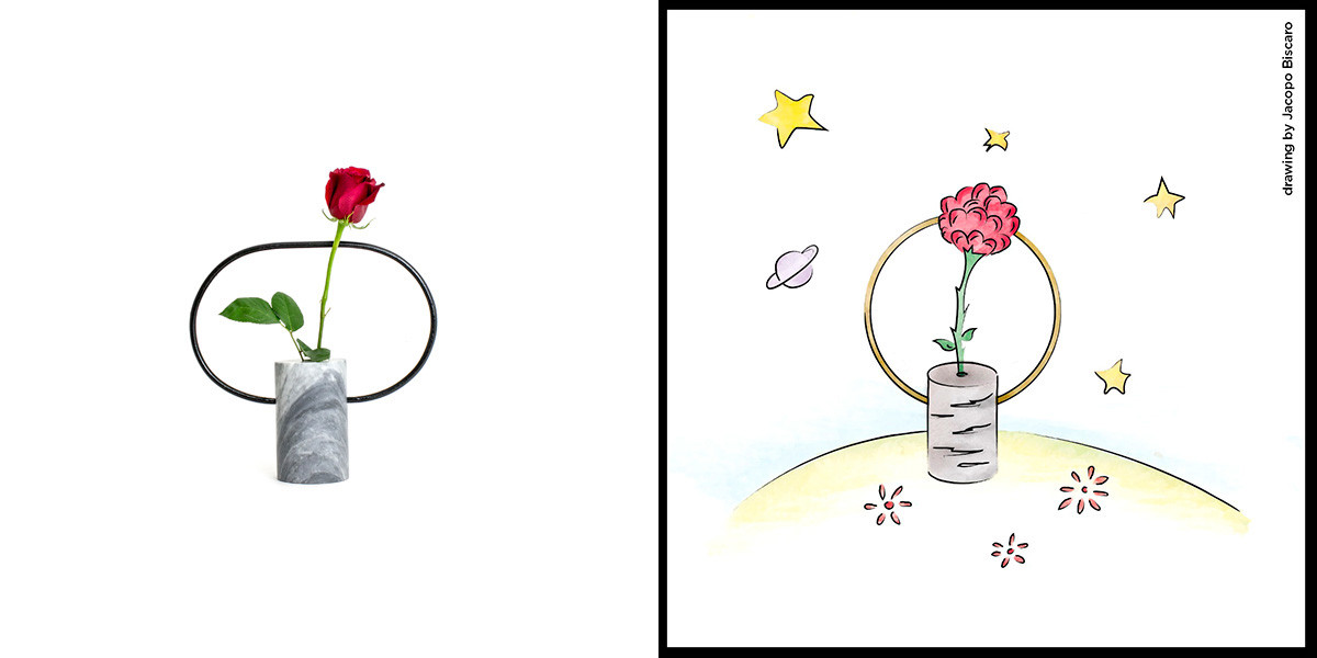 industrial design，vase，Simplicity，generous，beautiful，