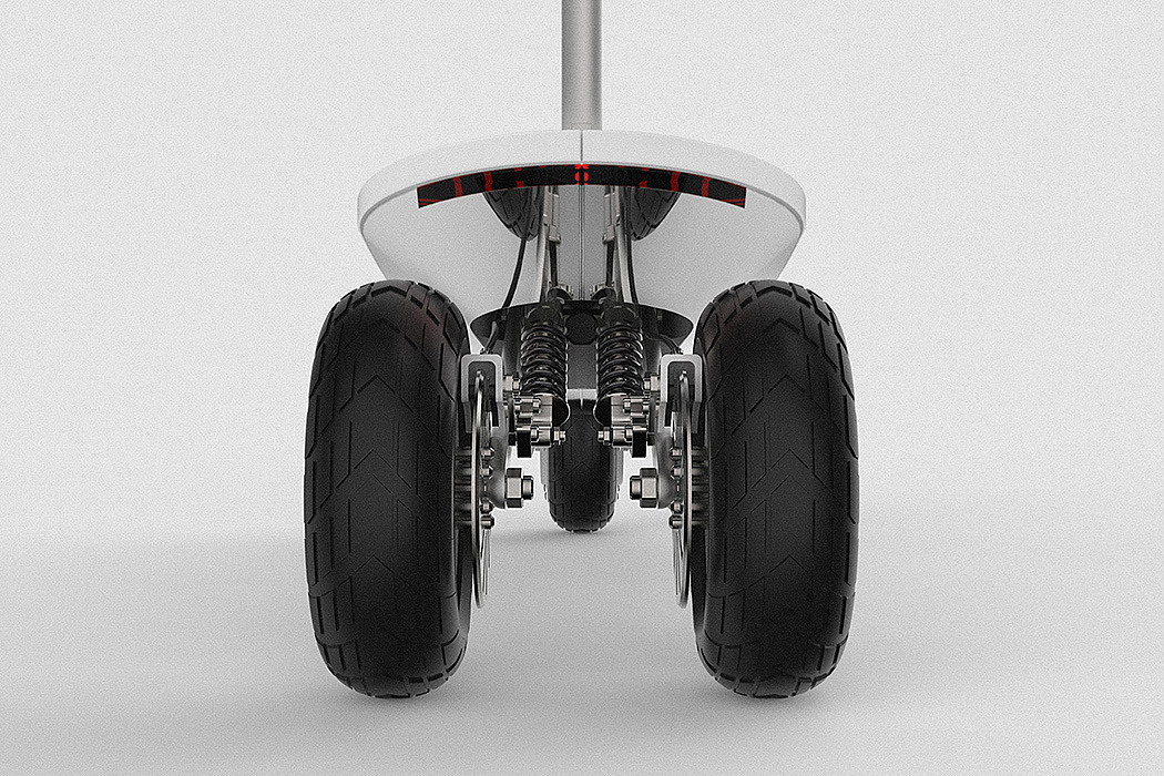 industrial design，adult，Concept scooter，Simple and fashionable appearance，Foldable，