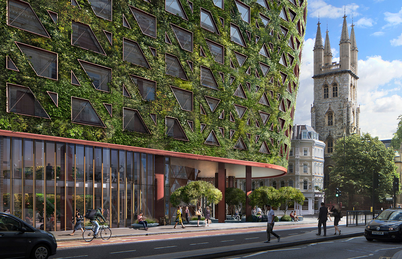 contaminated，britain，large building，Botany，