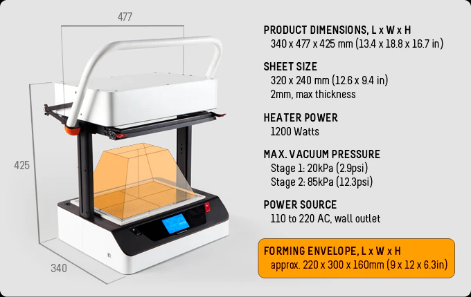 3D printer - digital desktop vacuum cleaner，