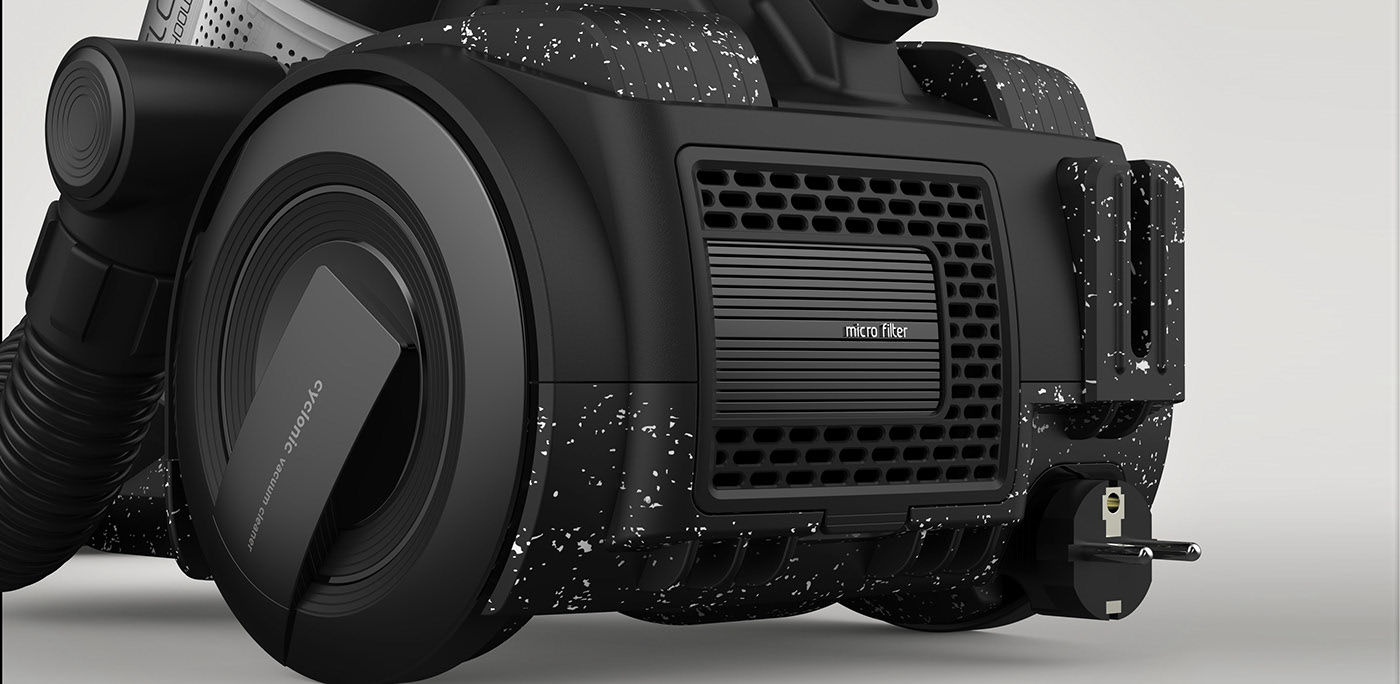 CYCLO，Vacuum cleaner，Modeling design，