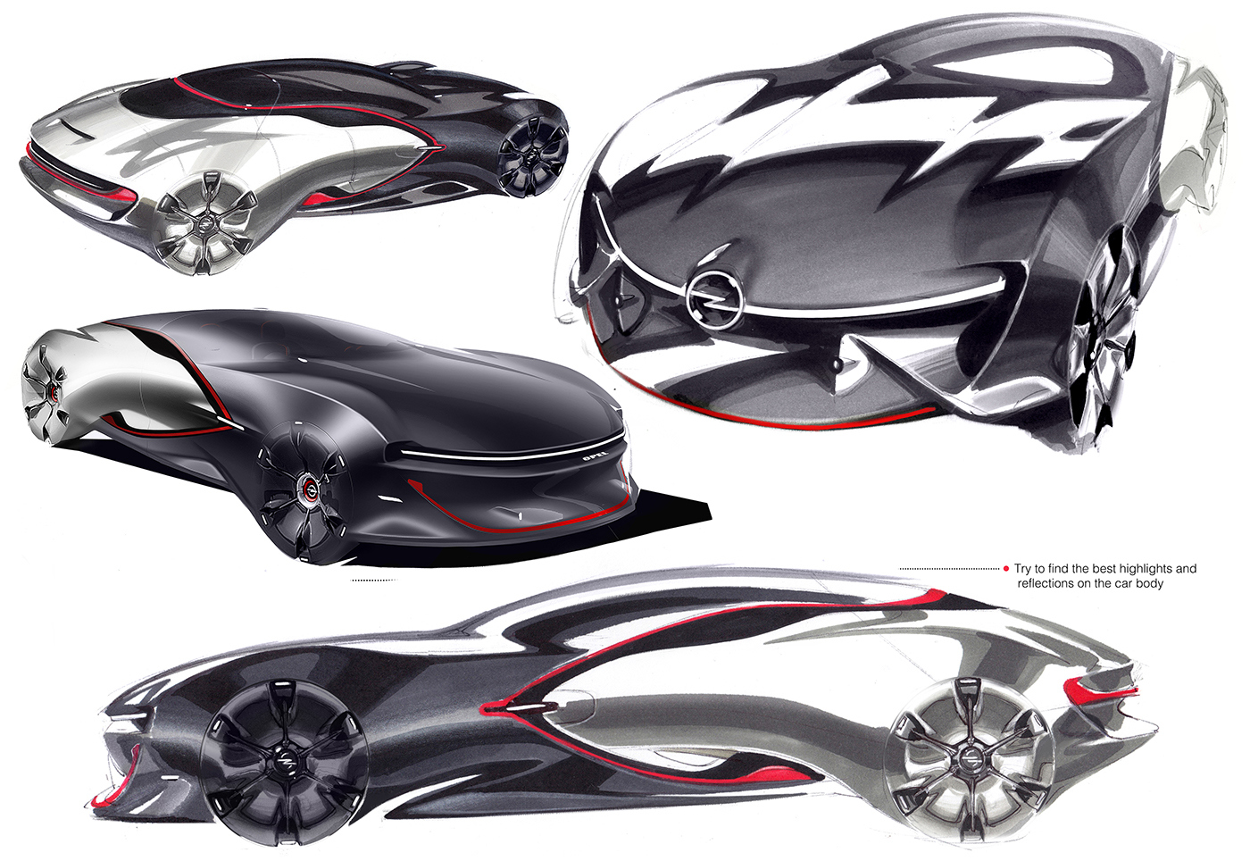 Concept Car，design sketch，Rendering，vehicle，vehicle，