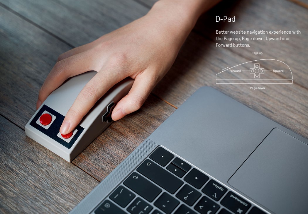 NES，Nostalgia，8BITDO，Wireless mouse，