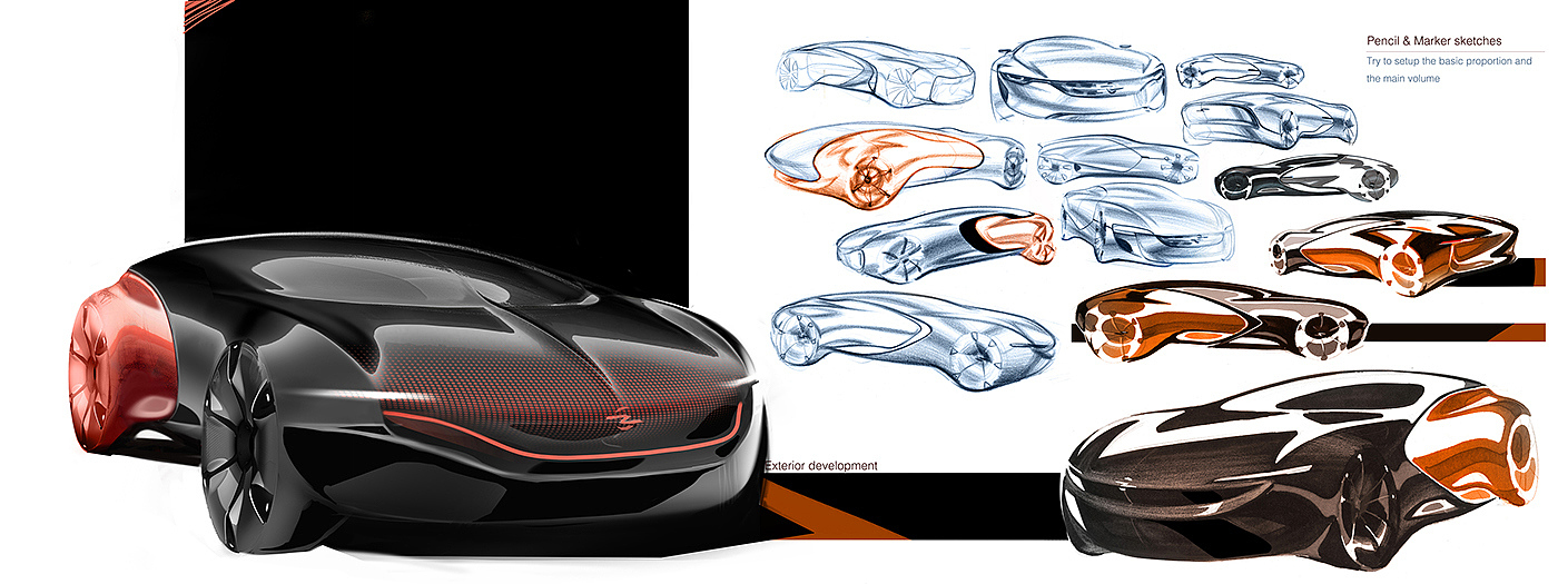 概念车，效果图，渲染图，车，交通工具，