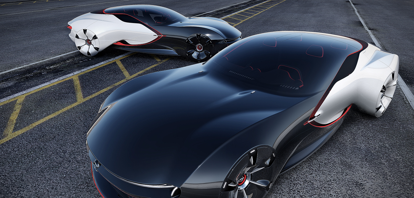 Concept Car，design sketch，Rendering，vehicle，vehicle，