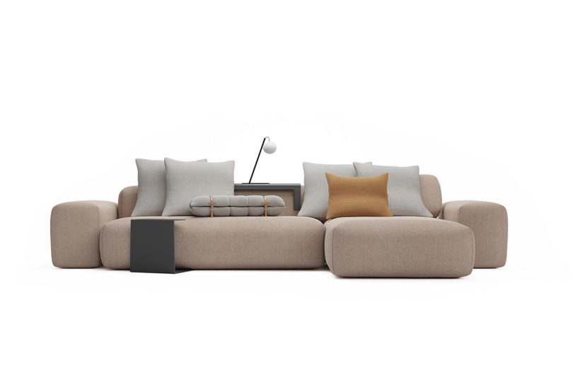 Modular furniture series，Hannabi，Budapest，Whole house customization，furniture design ，sofa，Bed，
