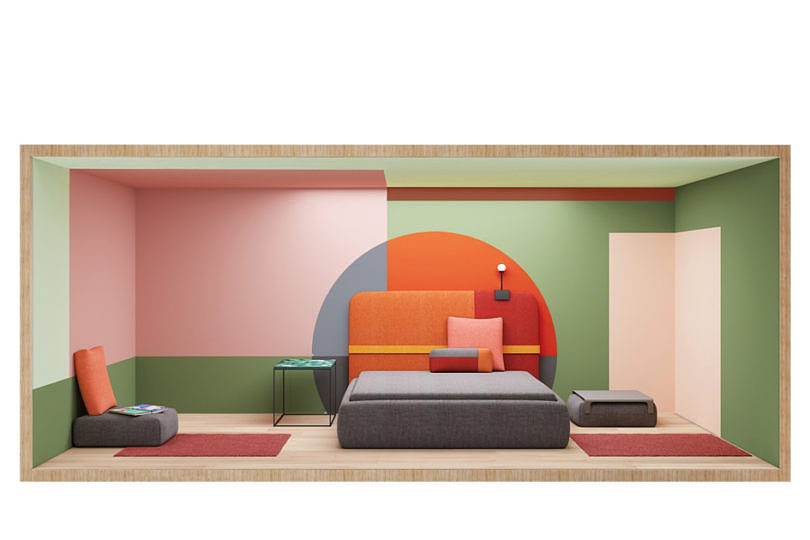 模块化家具系列，Hannabi，布达佩斯，全屋定制，家具设计，沙发，床，