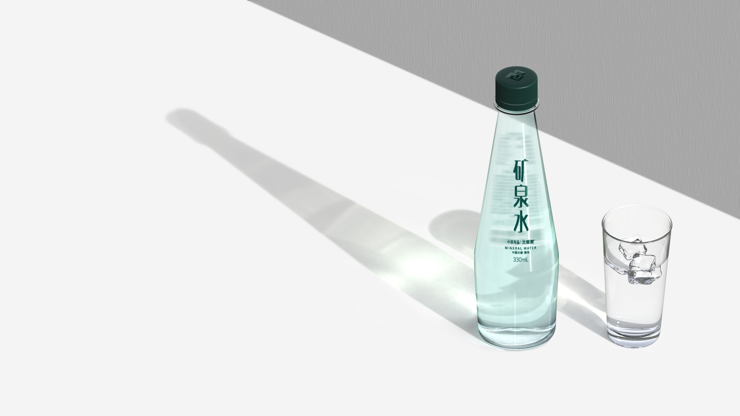mineral water，