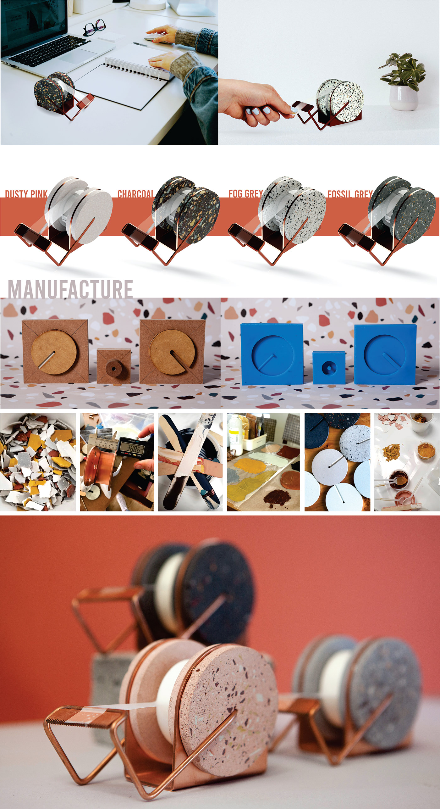 Tape cutter，cement，SILLOW，copper，